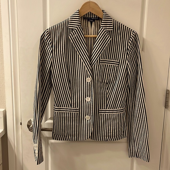Ralph Lauren Jackets & Blazers - Ralph Lauren Striped Blazer